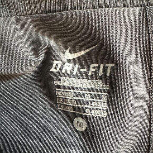 Nike Dri-Fit Micro Mini Skort Grey Blue Size Medium - Picture 5 of 5